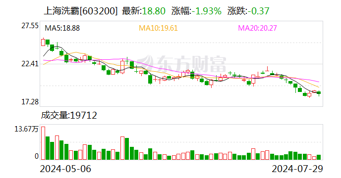 上海洗霸：终止向特定对象发行股票事项  第1张