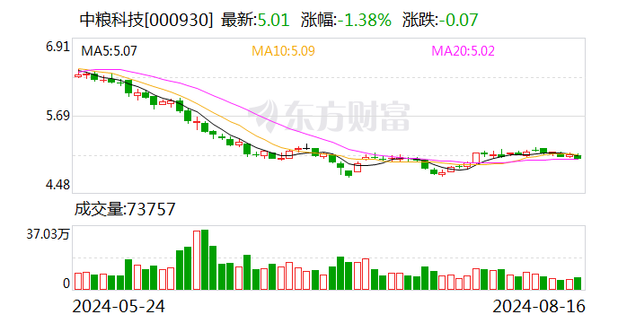 中粮科技：石碧先生、王尚文先生因工作原因 申请辞去公司董事职务  第1张