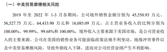 又一科创板IPO终止！近100%收入来自对美国销售，审计机构为普华永道  第9张